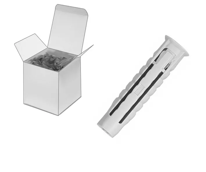 Dübel  5x25mm Universaldübel 5mm Dübel -- 100-St Pack ---