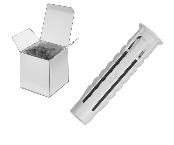 Dübel  6x30mm Universaldübel 6mm Dübel -- 100-St Pack ----