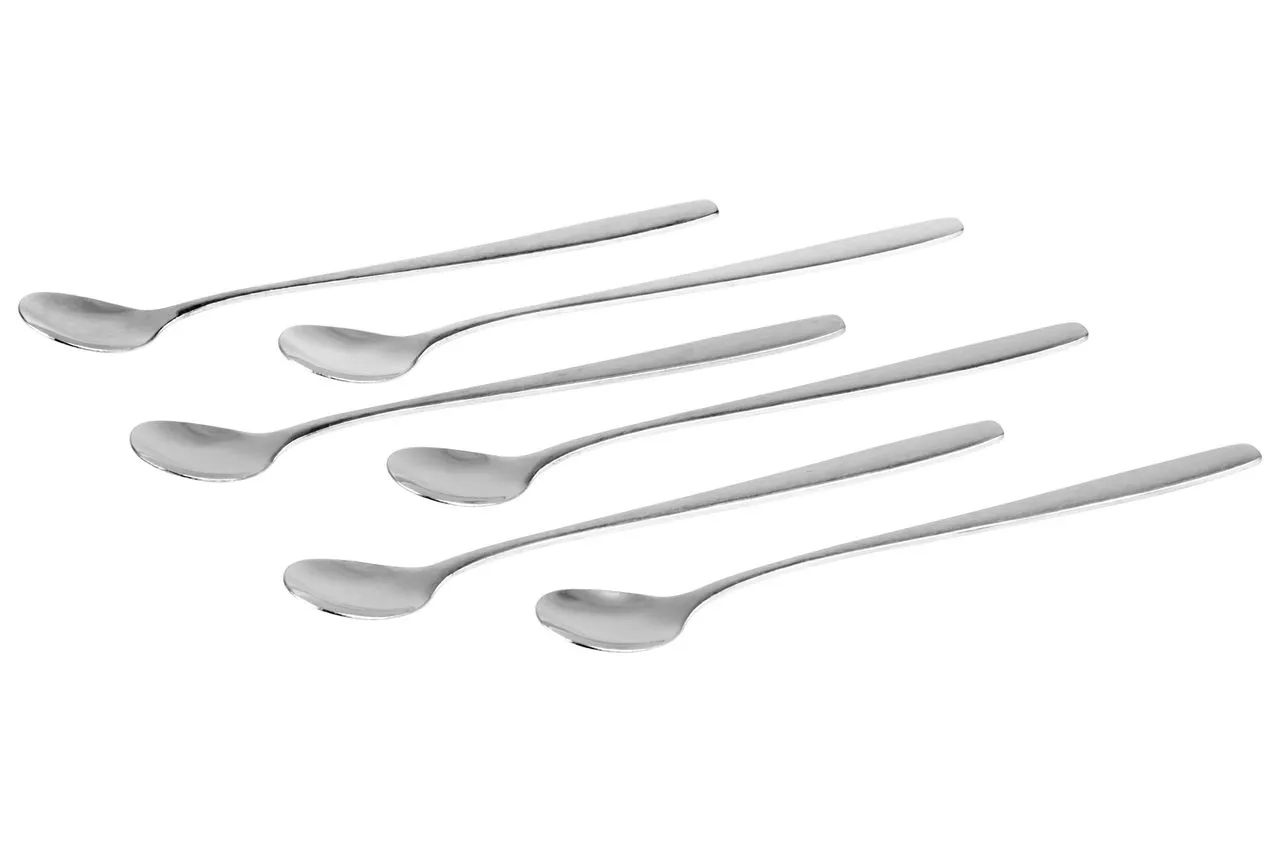 6x Longdrink-/Joghurt-/Eislöffel