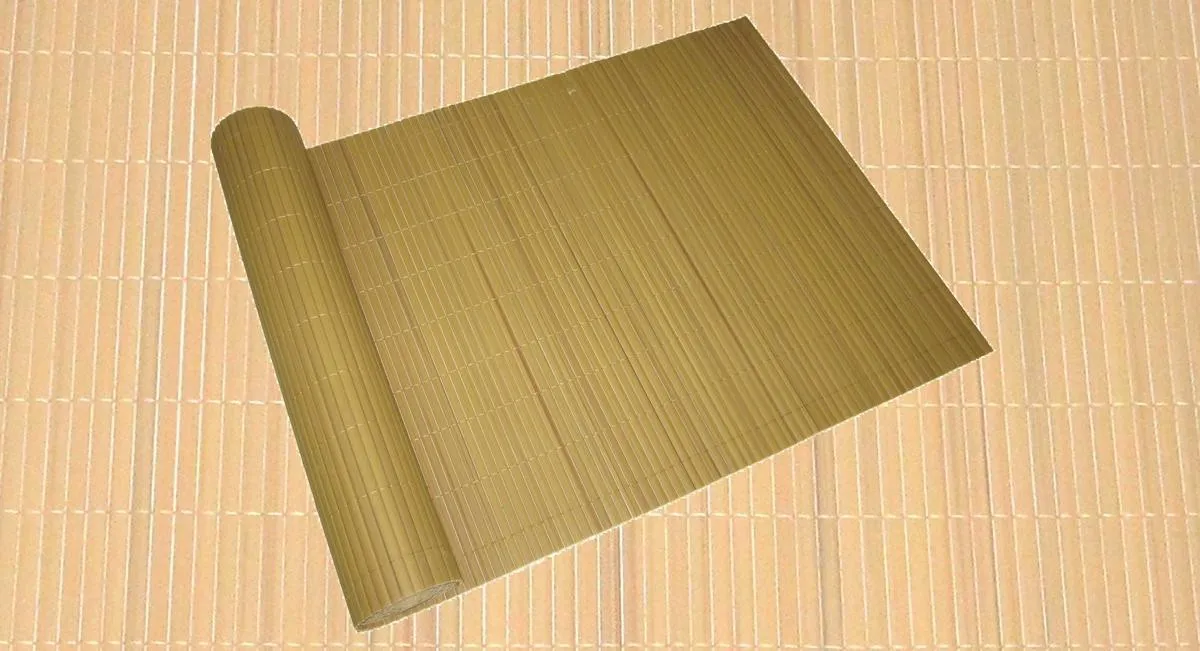 Harms Sicht- u. Windschutz PVC 90x1000cm bambus