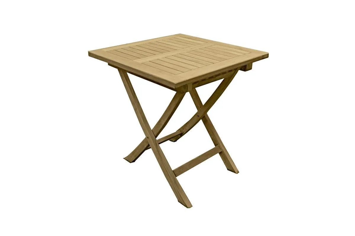 Harms Tisch SOLO, quadratisch, 70x70 cm Teak