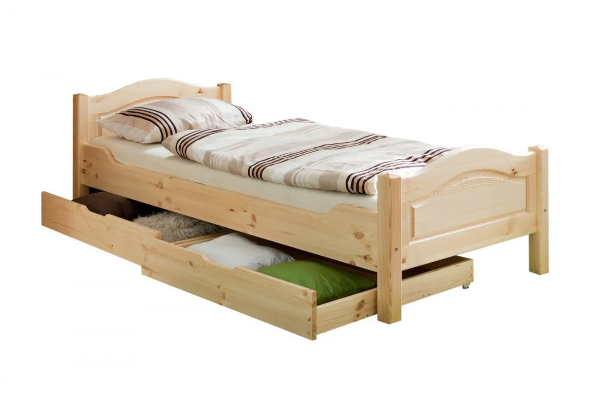 Einzelbett "Rita" 90x200 Natur