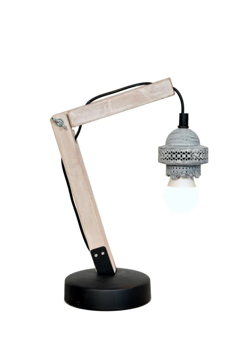 Tischlampe Rossa VI Grau