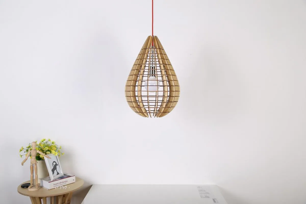 Hängelampe Illumination Holz