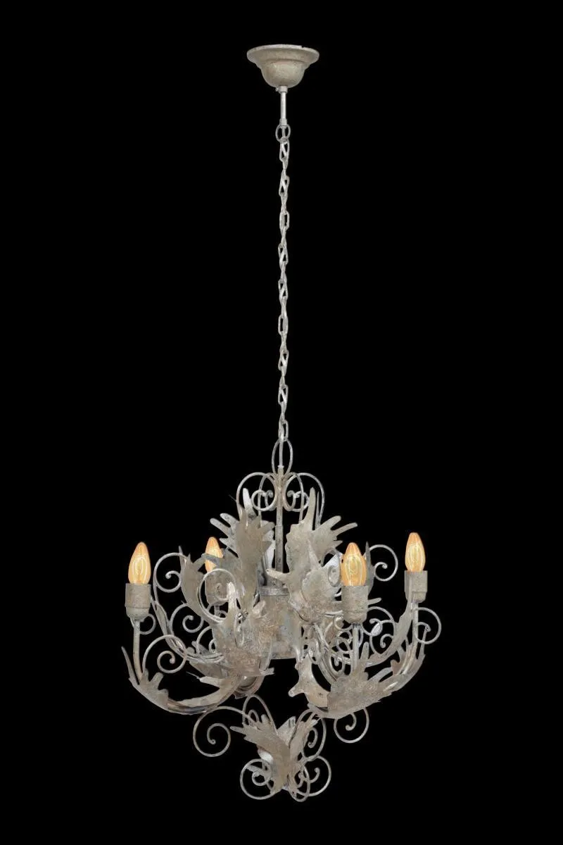 Hängelampe / Kronlamper Fly Through Silber I