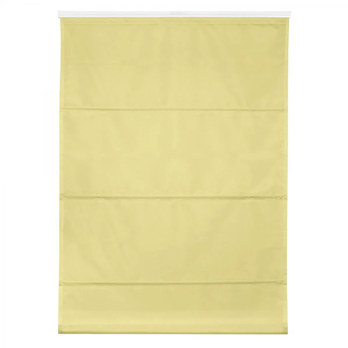 Raffrollo Klemmfix TOP, ohne Bohren, verspannt Gelb, 80 cm x 210 cm (B x L)