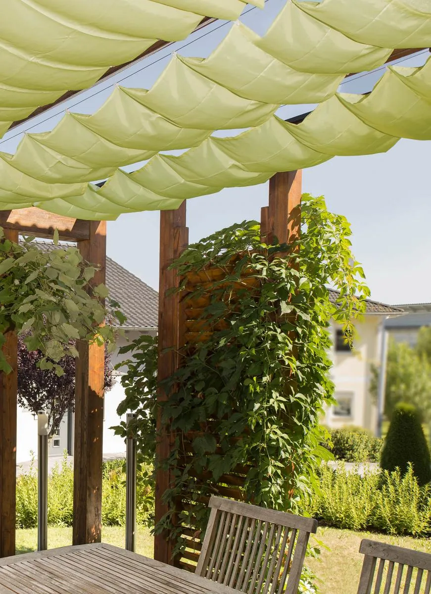 Powertec Sonnensegel Komplett-Set