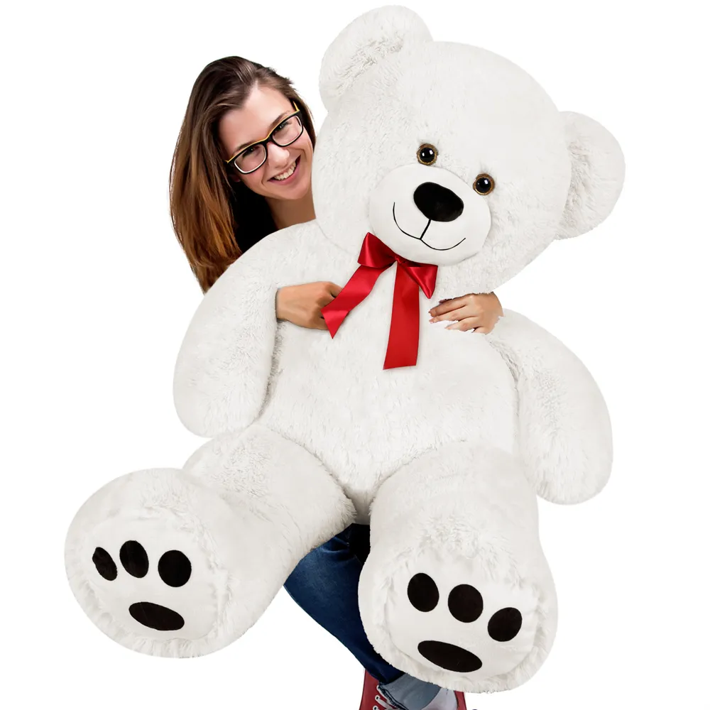 großer Teddybär XL weiss