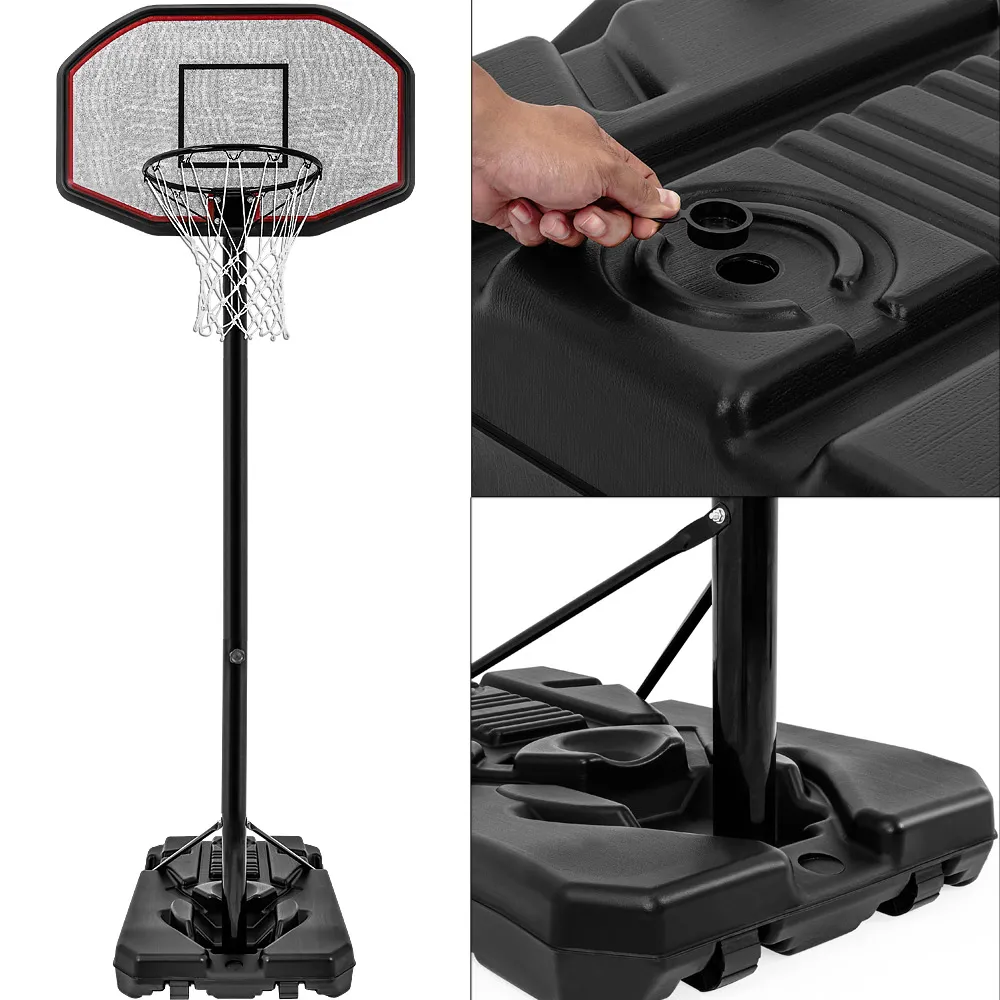 Deuba Mobiler Basketballkorb mit Rollen