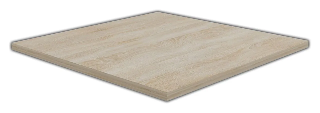 my office Eckplatte Masola Weiß/Sonoma-Eiche