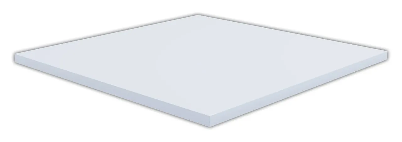 my office Eckplatte Masola Weiß