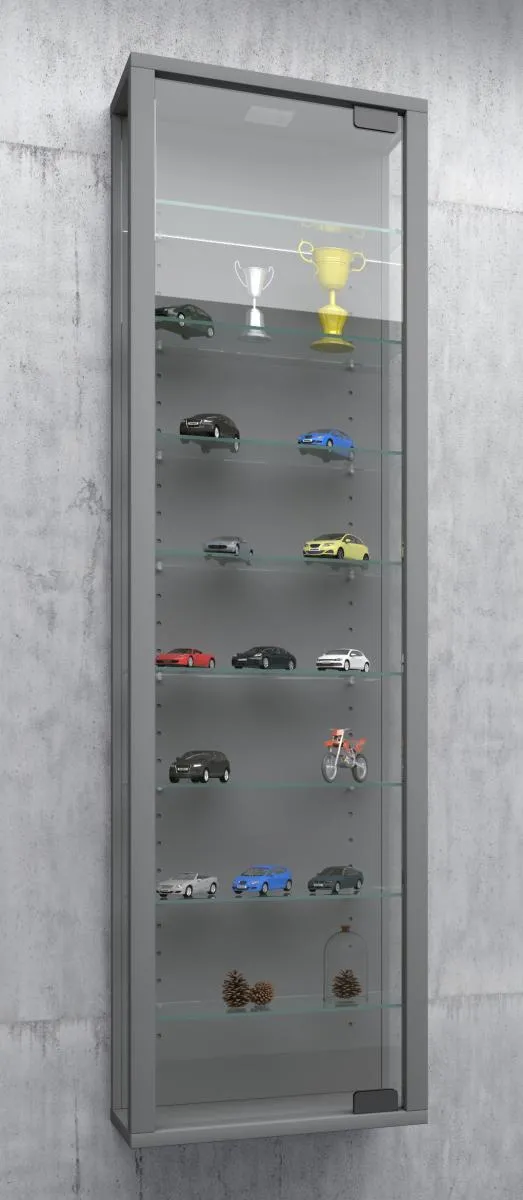 my home Vitrine Stano Maxi o. B. Silber