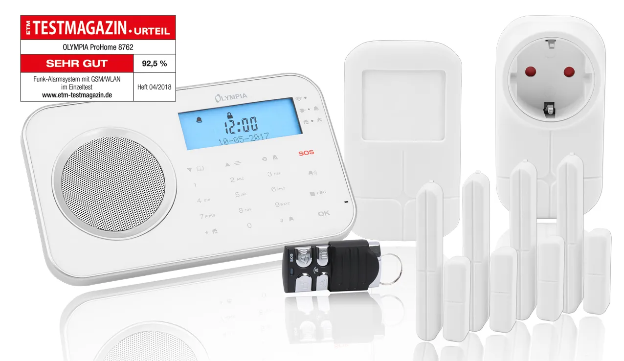 Alarmanlage OLYMPIA ProHome 8762