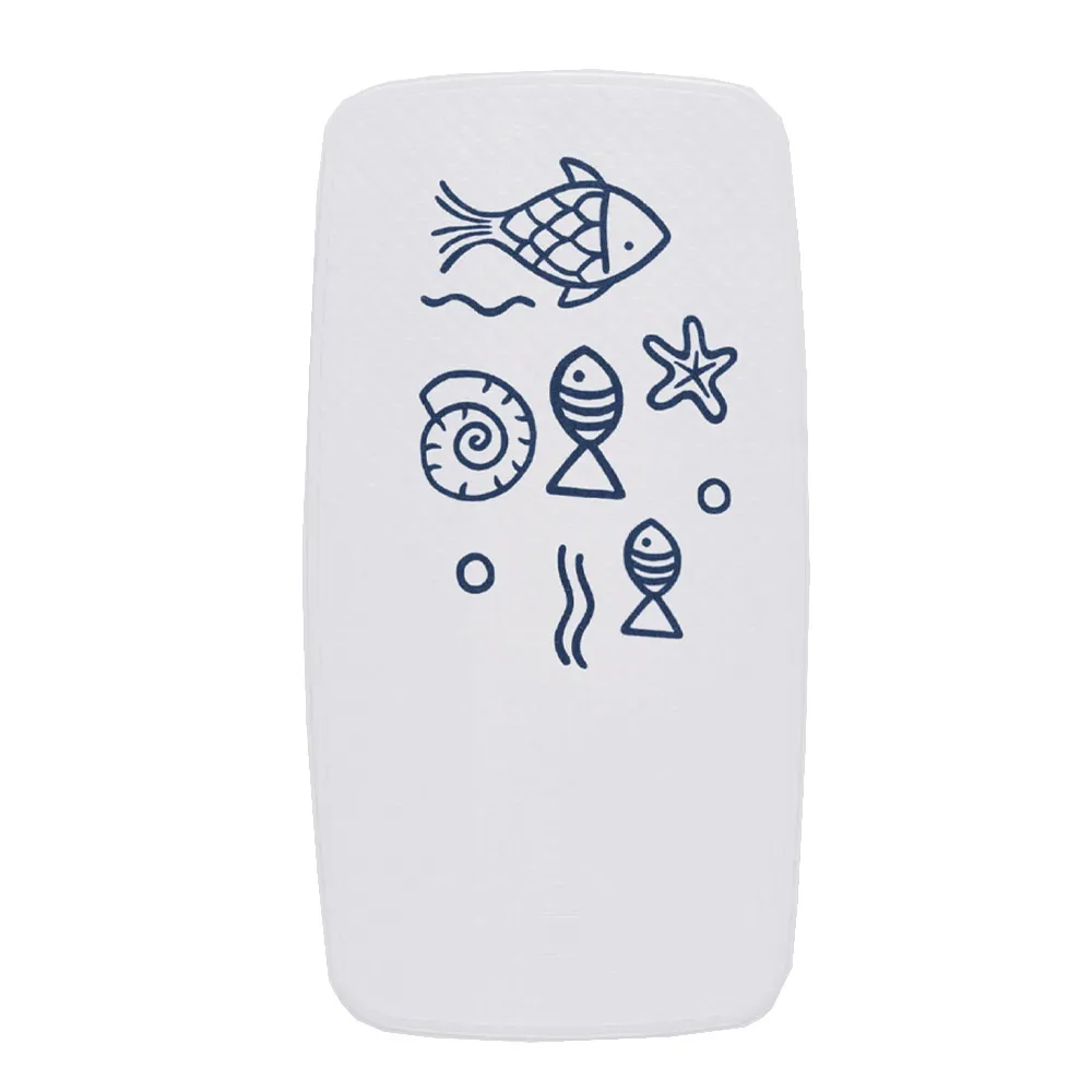 Badewanneneinlage Neptun ca. 38x72 cm, blau, 100% TPE