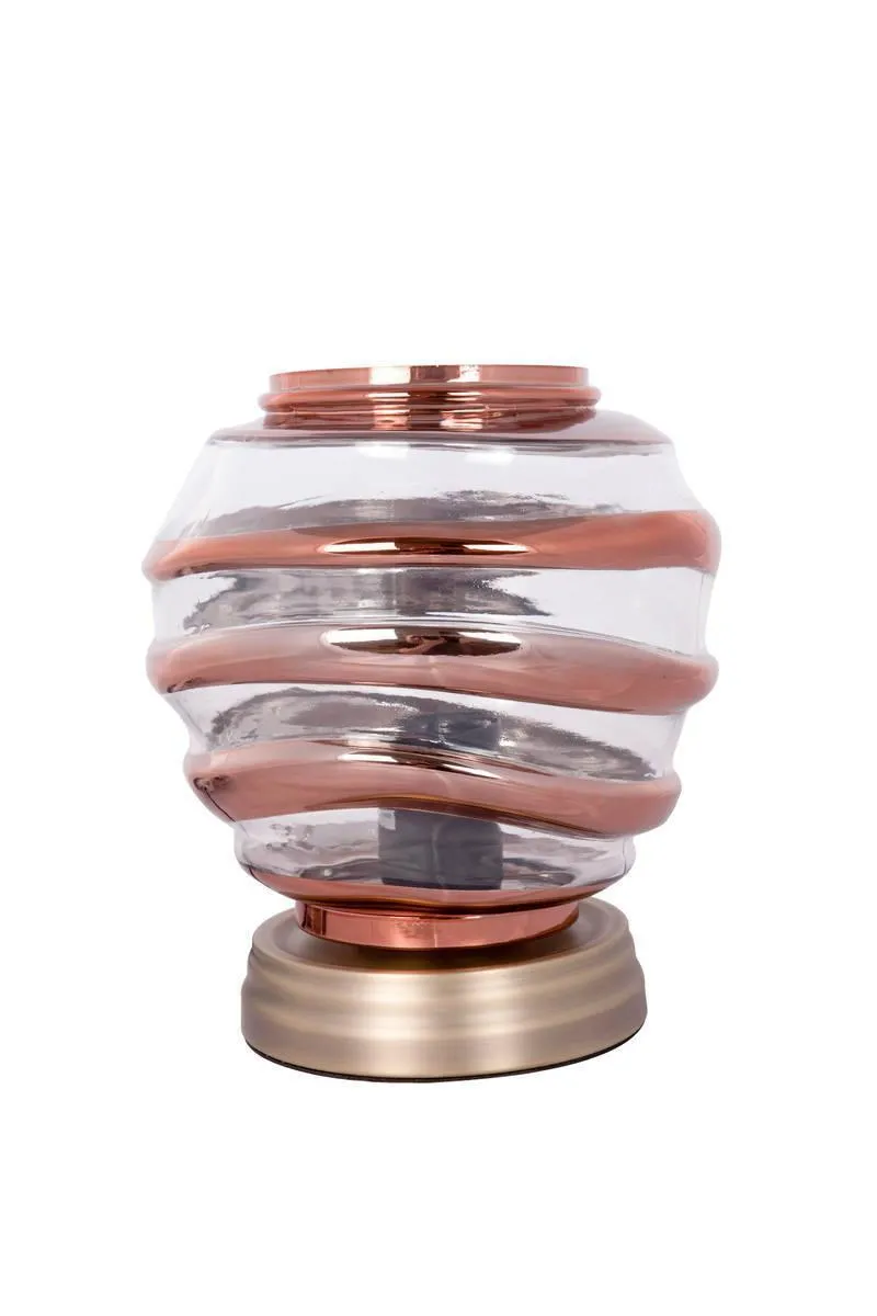 Tischlampe Aladin III 720 Champagner / Kupfer