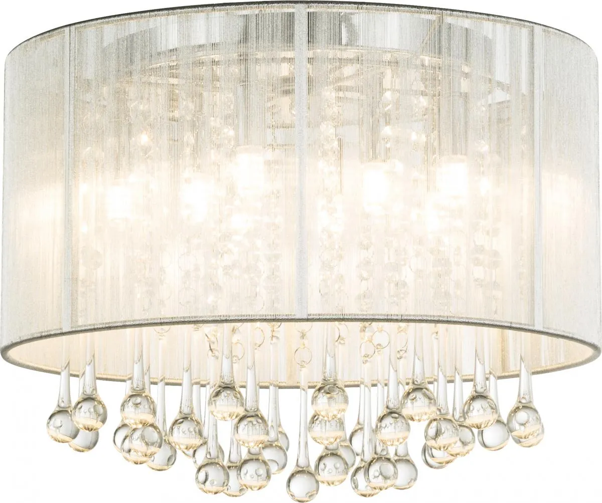 Lighting - SIERRA - Deckenleuchte Metall verchromt, 8x G9 LED