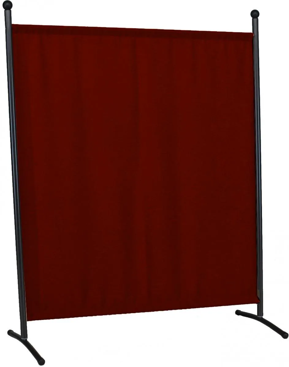 Stellwand groß bordeaux