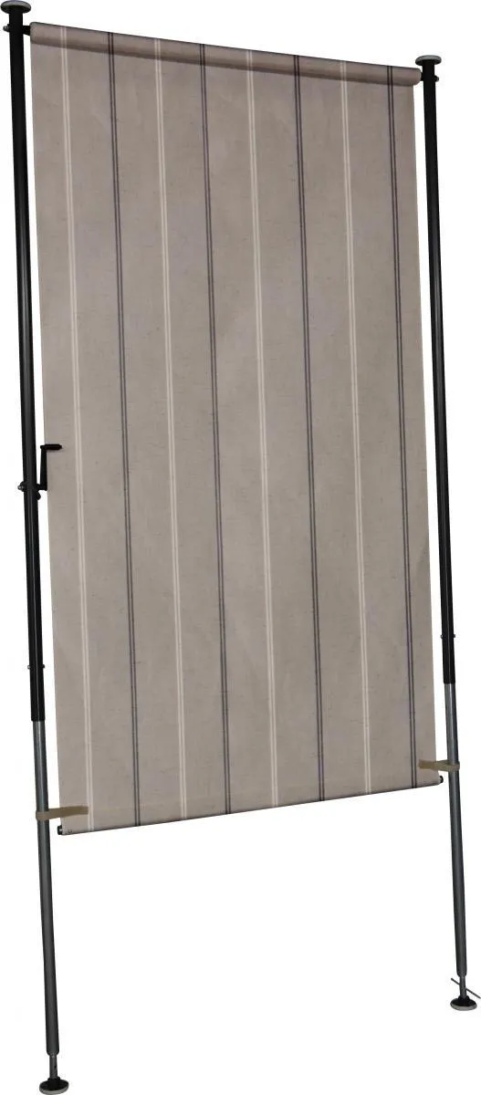 Balkonsichtschutz beige/braun 150 cm