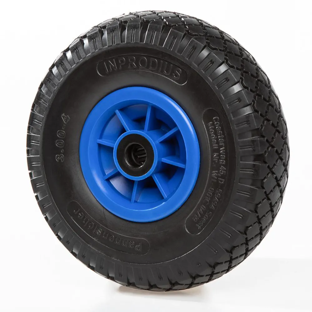 Sackkarrenrad "pannensicher", Rad schwarz/ Felge blau
