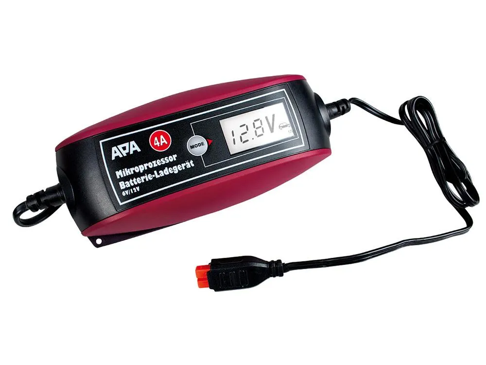 Mikroprozessor Batterie-Ladegerät 6/12V 4A