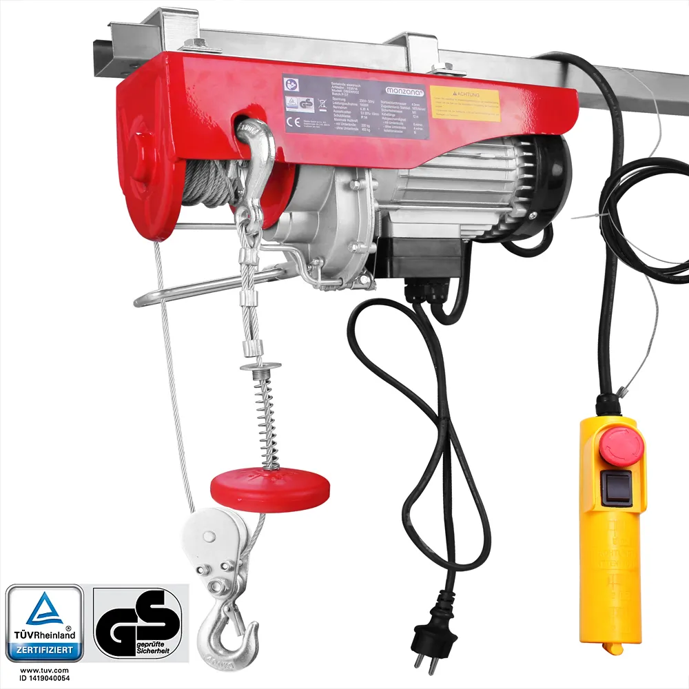 Deuba Seilwinde elektrisch 200/400 kg