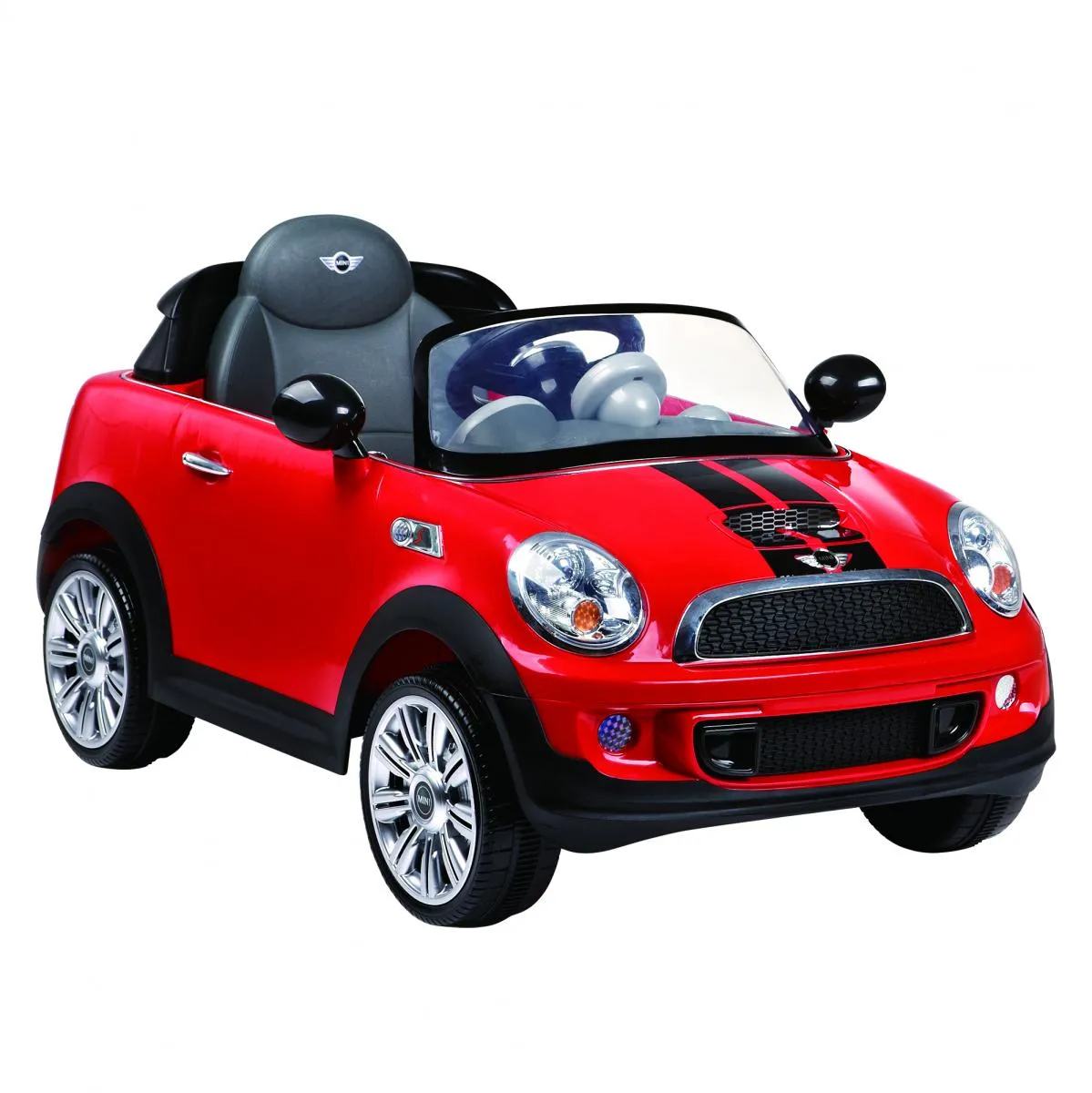 Kinderfahrzeug MINI COOPER S ROADSTER, 6V, RC, red