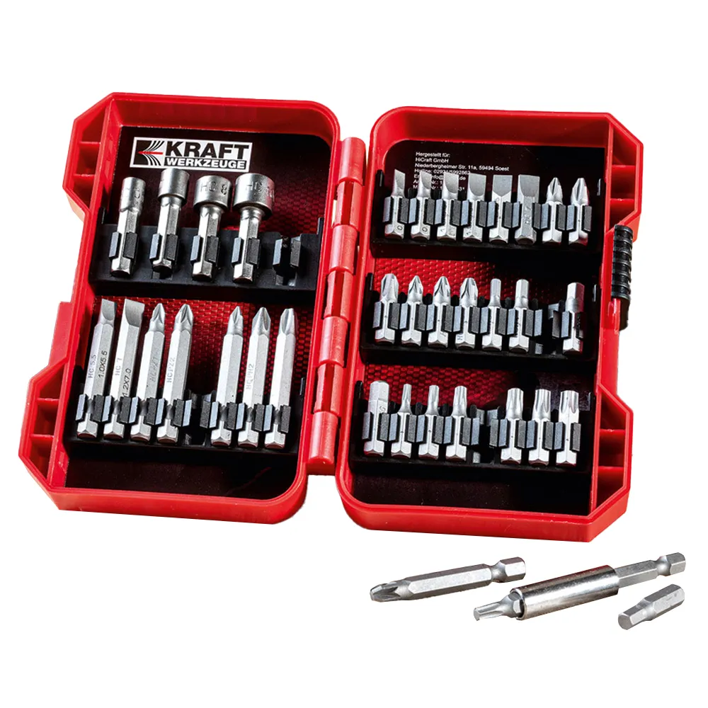 Schraubendreher-Bit-Satz 37-tlg.