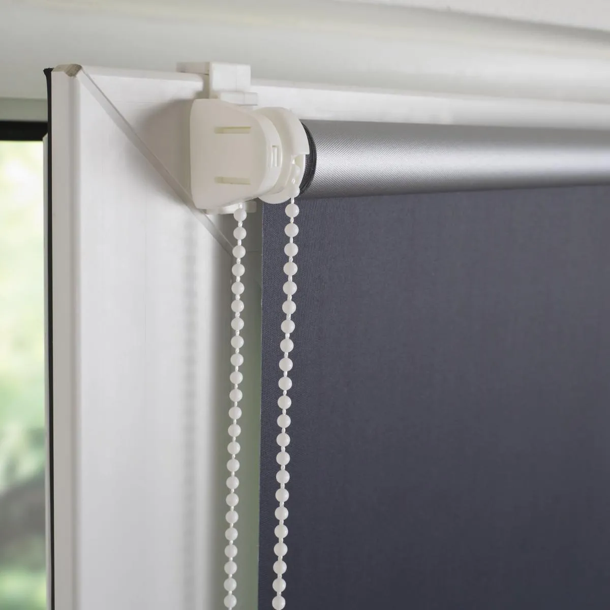 Klemmfix-Rollo Verdunkelung, 60 x 150 cm, Farbverlauf anthrazit