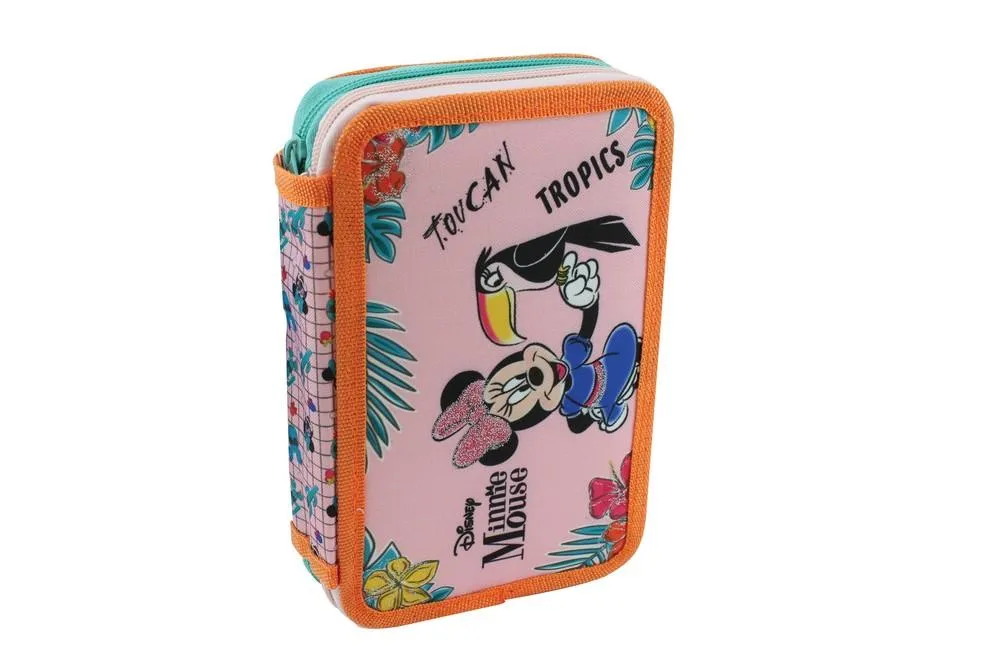 Schüleretui Doppeldecker Disney "Minnie Mouse"