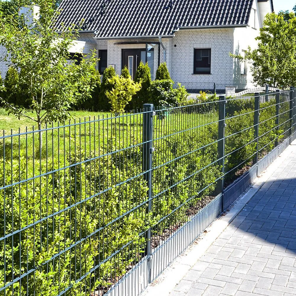 Doppelstabmattenzaun MORATA Anthrazit 160 cm x 30 m