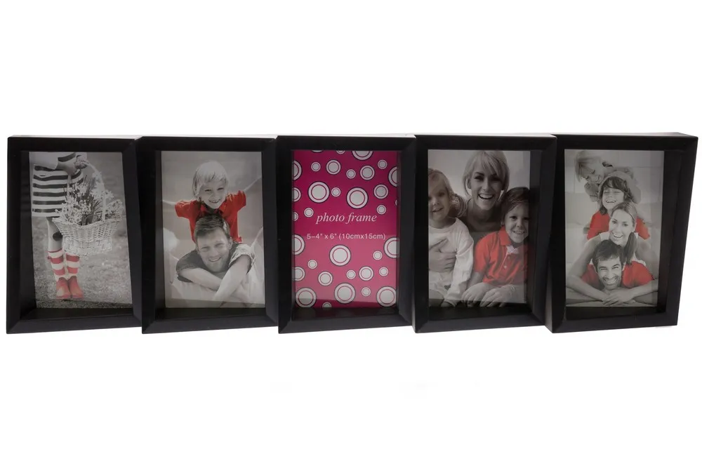 My Flair Kunststoff Bilderrahmen "Tora", schwarz