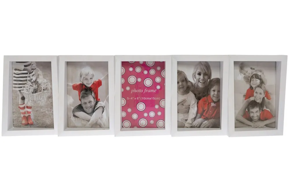 My Flair Kunststoff Bilderrahmen "Tora", weiß