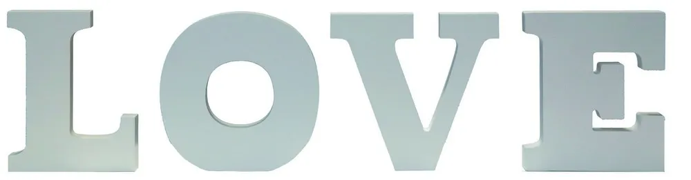 My Flair Love Buchstaben "Ylvie", weiß