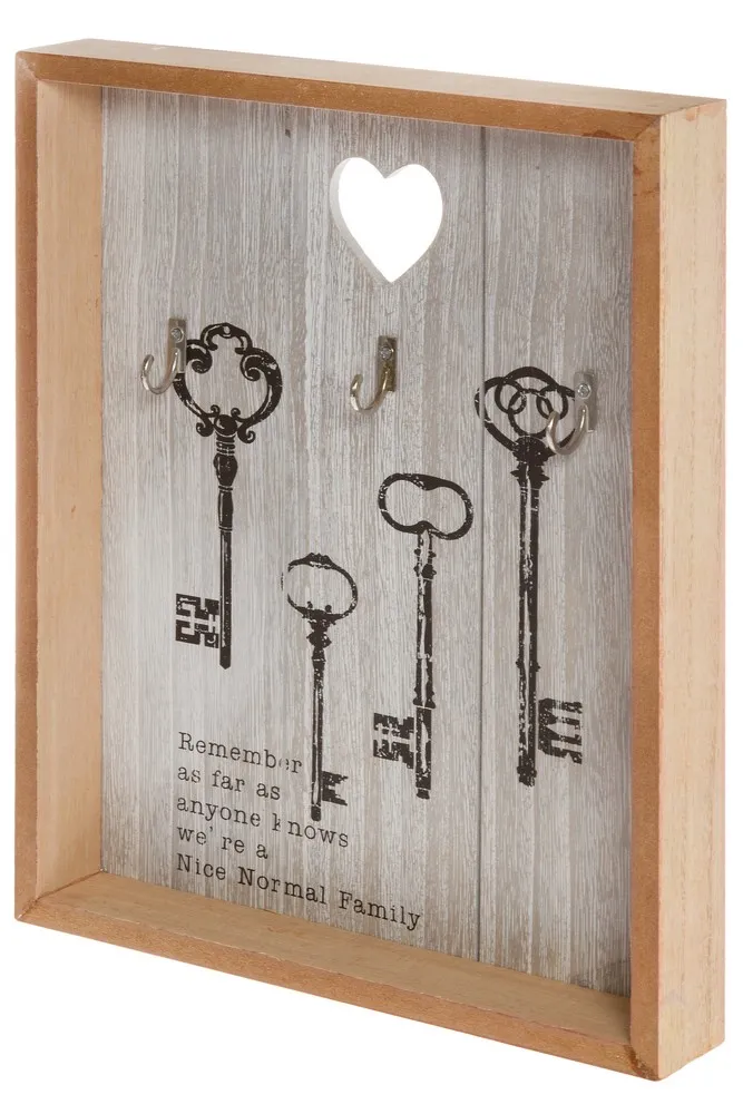 My Flair Schlüsselkasten "Symar", holz/grau