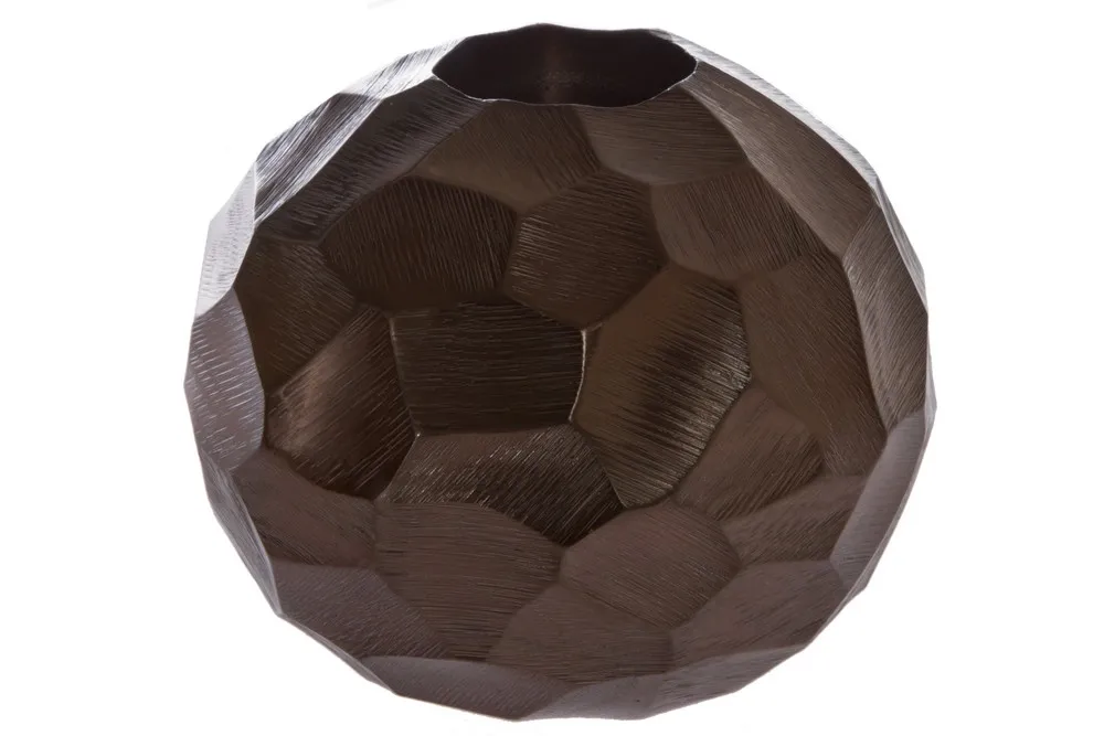 My Flair Teelichthalter "Bowlo" gehämmert Bronze