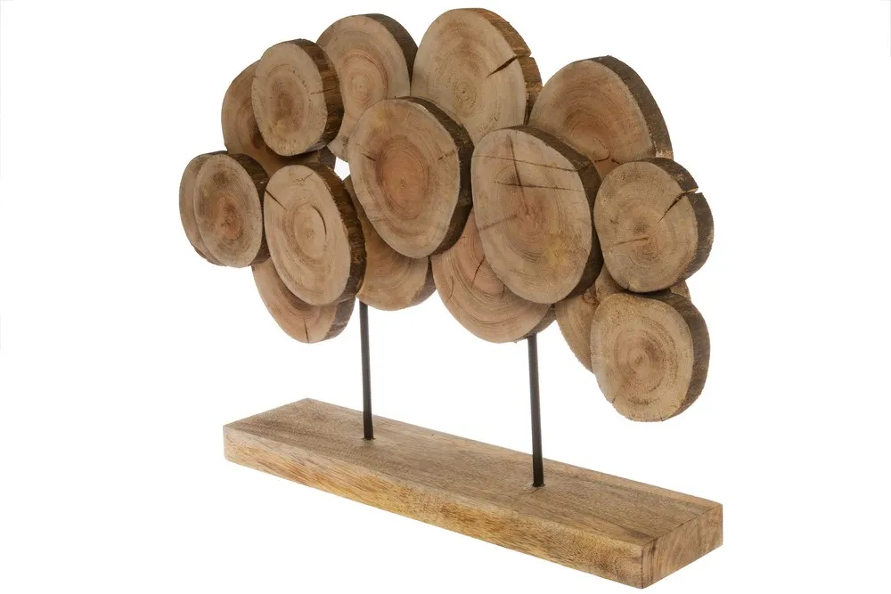 My Flair Dekofigur aus Baumscheiben