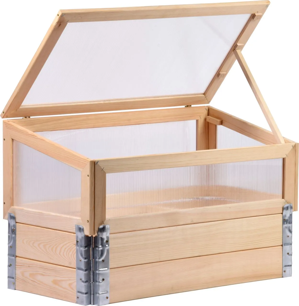 Frühbeet mit Pflanzkasten 58413e