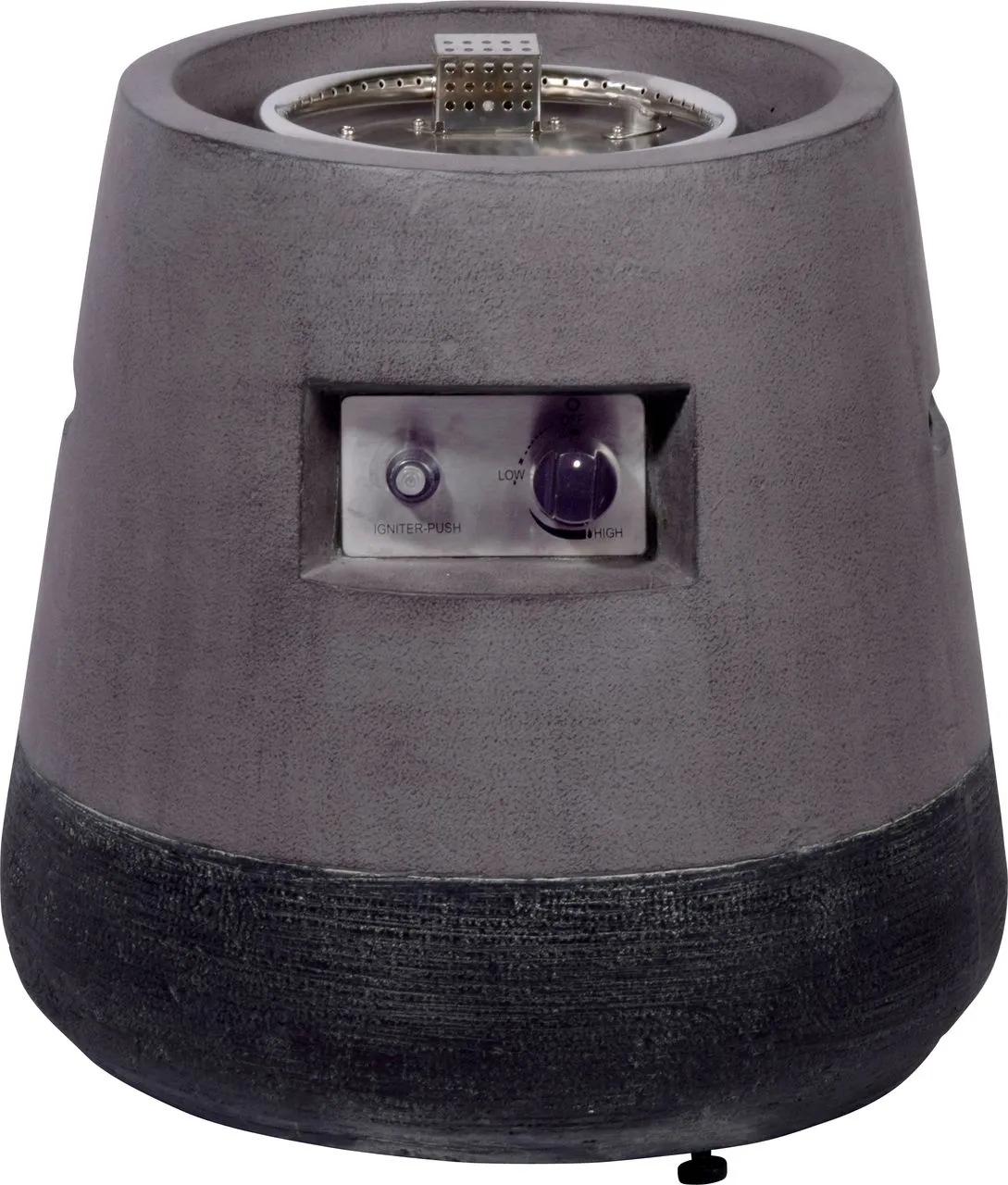 Outdoor Lava-Ofen Stellar mit Lavasteinen