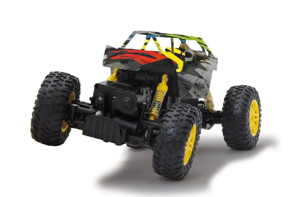 JAMARA Hillriser Crawler 4WD 1:18 gelb 2,4GHz