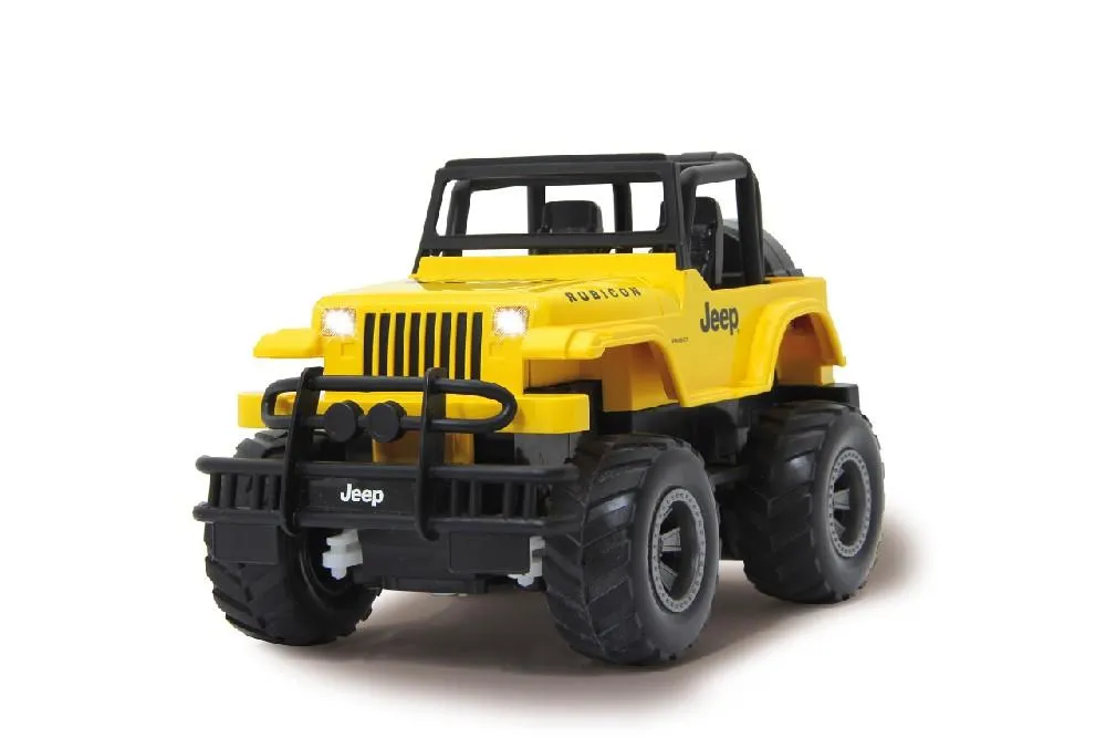 JAMARA Jeep Wrangler Rubicon 1:18 gelb 2,4GHz