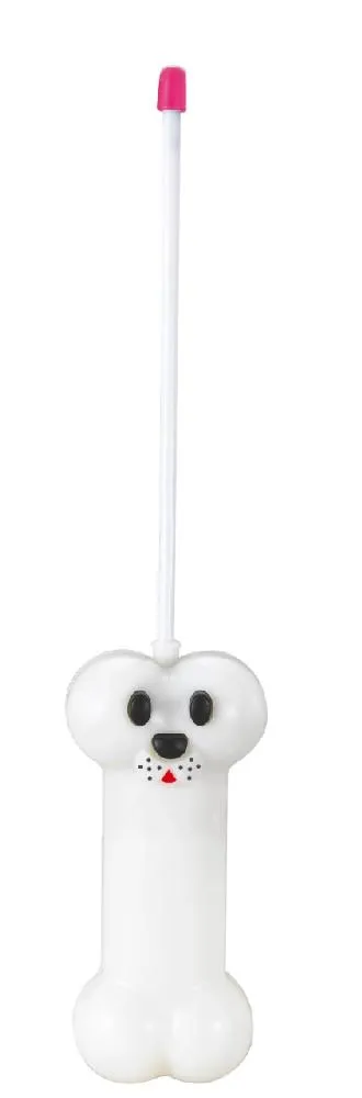 JAMARA Trixi RC Plüschhund Weiss/Rosa 27MHz