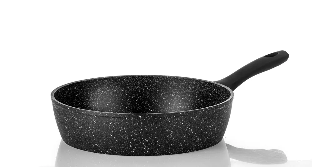 Aluguss-Hochrand-Pfanne "Homer"- Ø ca. 28 cm