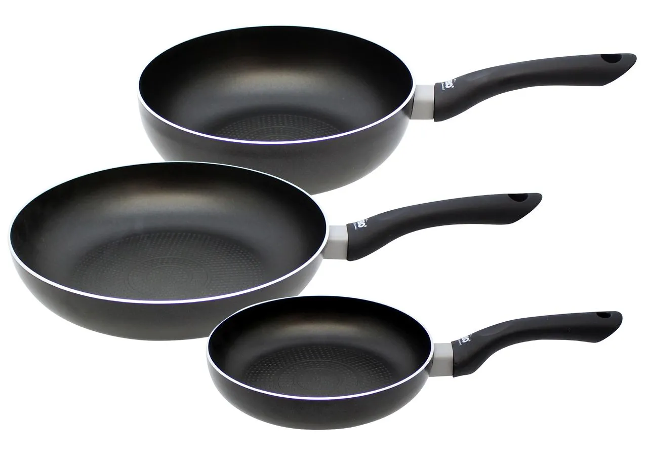 Pfannenset Smart Life 3 teilig (20,28,24 cm)