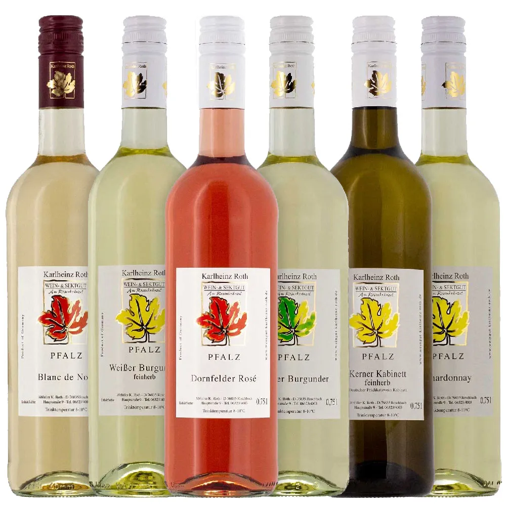 Weingut Karlheinz Roth "Probierpaket" (6x 0,75 Liter)