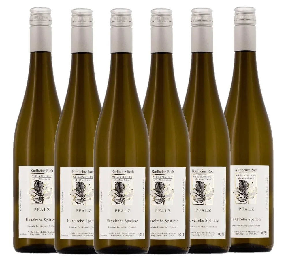Weingut Karlheinz Roth Huxelrebe Spätlese lieblich 2024 - 6er Karton
