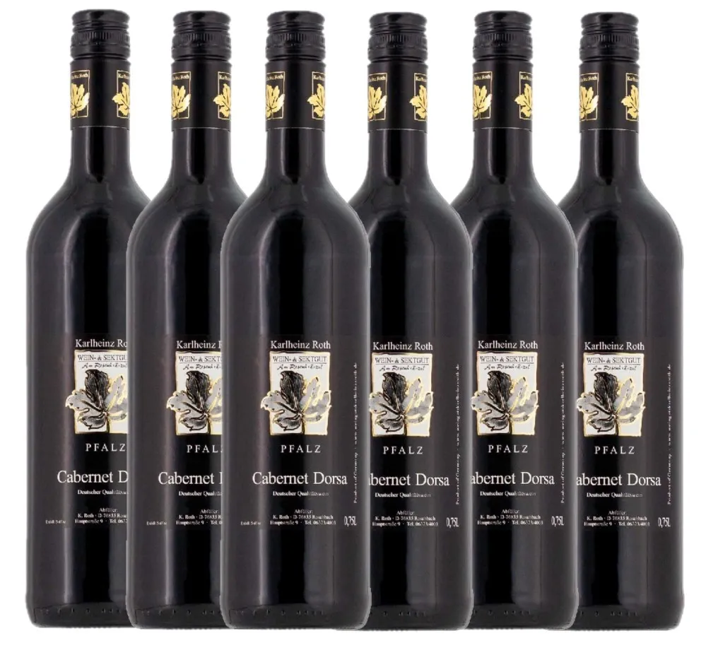 Weingut Karlheinz Roth Cabernet Dorsa QbA trocken 2024 - 6er Karton