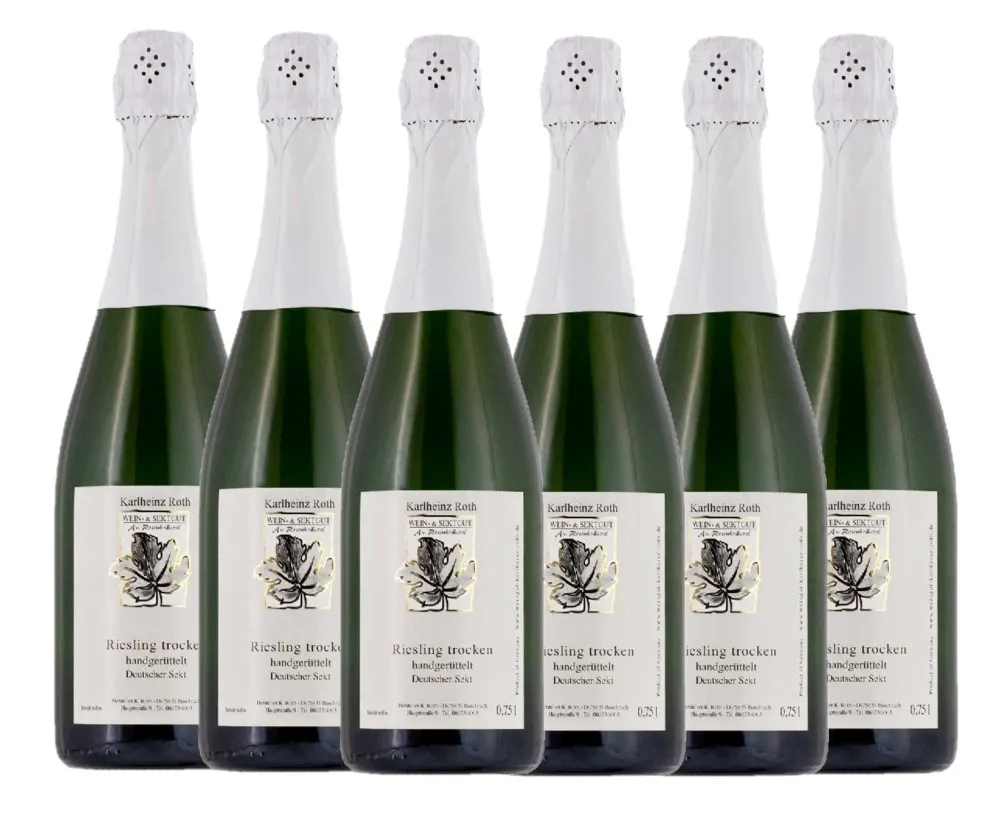 Weingut Karlheinz Roth Riesling Sekt trocken - 6er Karton
