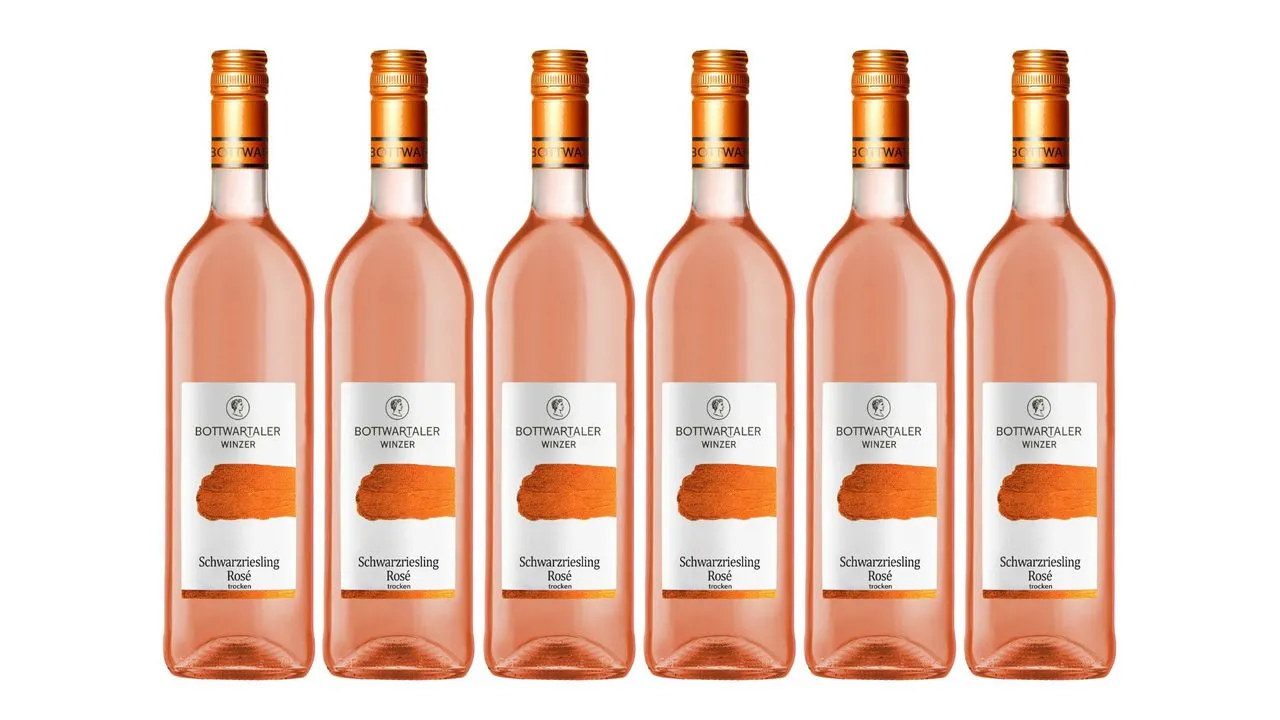 OOS Kupfer Schwarzriesling Rosé Qba Trocken 0,75 l 6er Karton