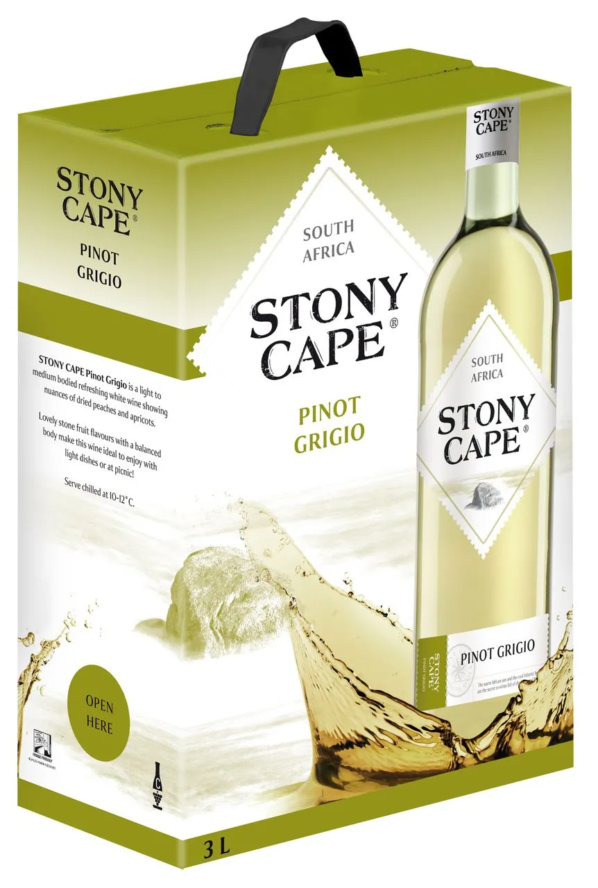 Stony Cape Pinot Grigio Bag in Box 3 l