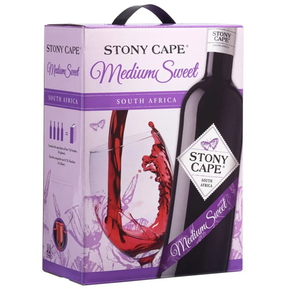 Stony Cape Rotwein lieblich Bag in Box 3 l